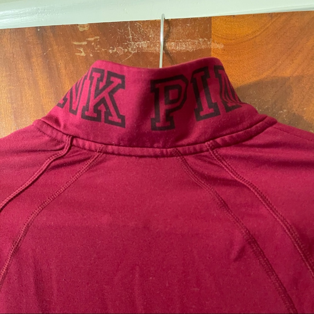 Pink Ultimate Half Zip Pullover - image 7